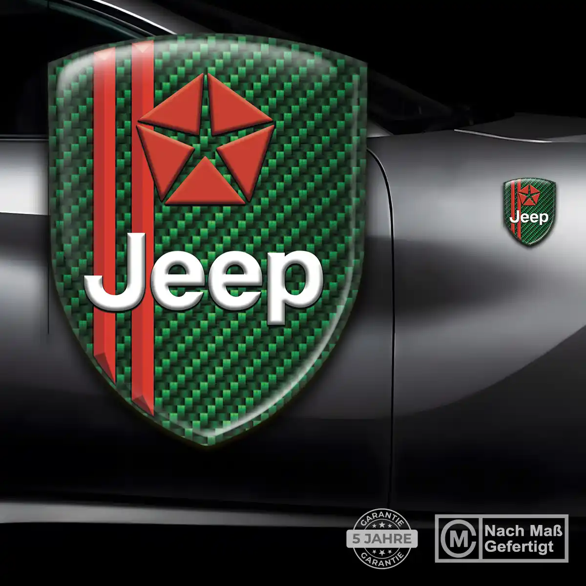 Jeep 3D Gel Aufkleber Auto Hohe Qualität
