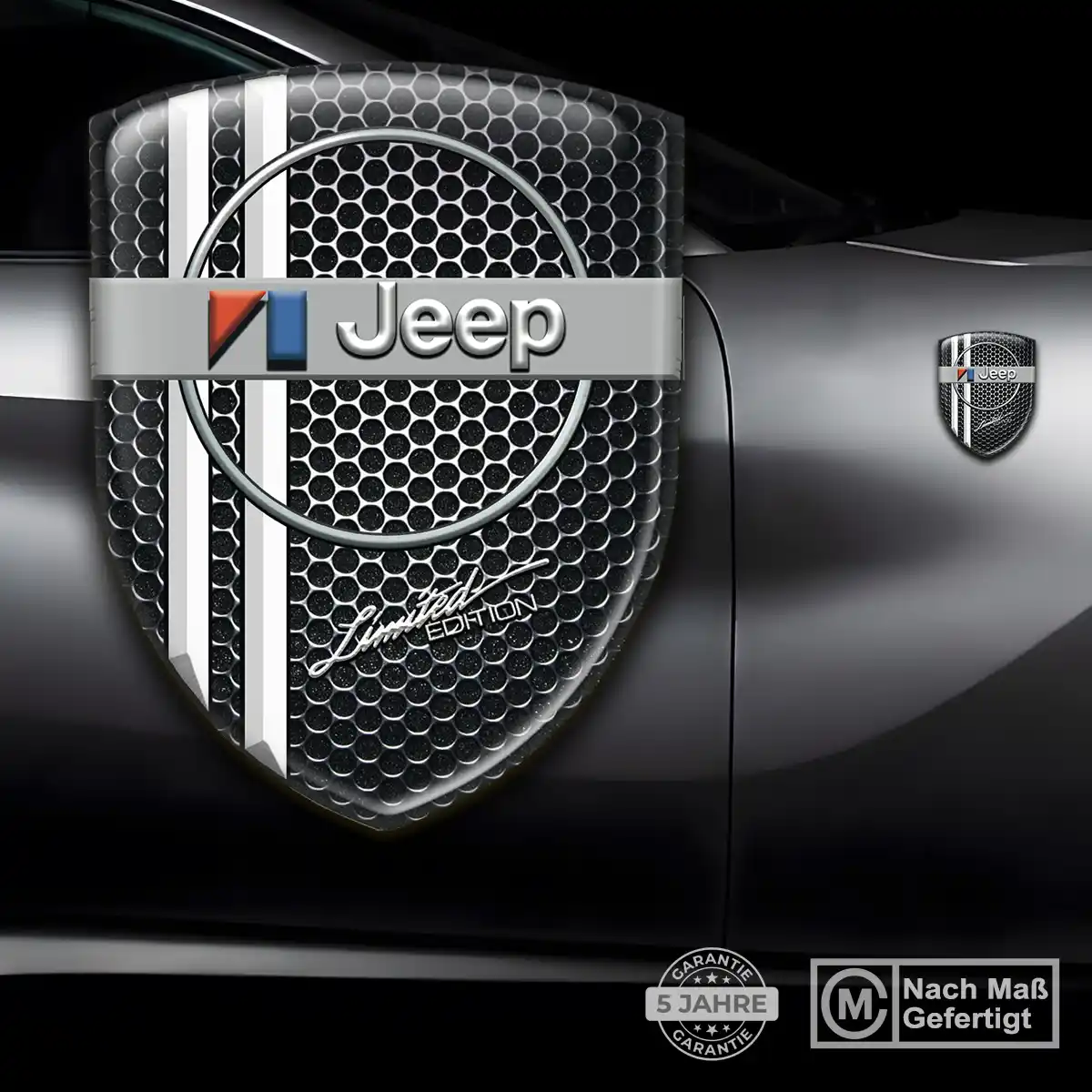 Jeep 3D Gel Aufkleber Auto Interieurdesign