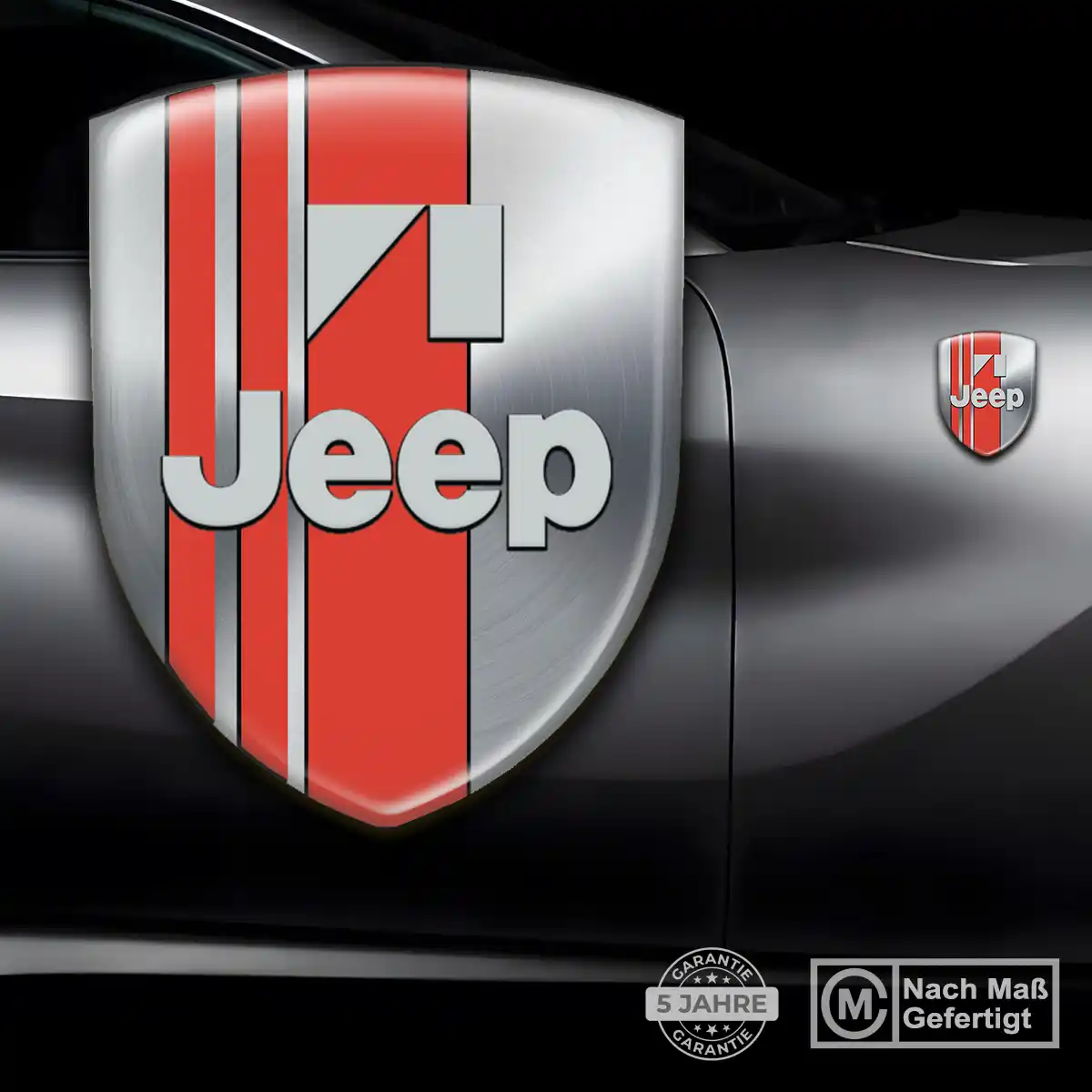 Jeep 3D Gel Aufkleber Auto Limitierte Auflage
