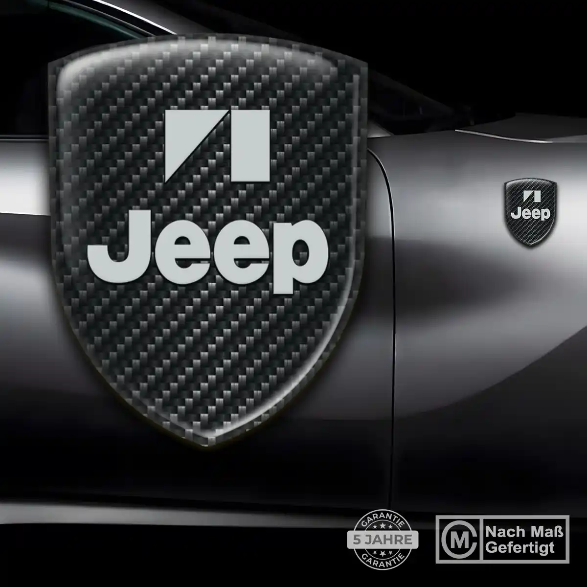 Jeep 3D Gel Aufkleber Auto Stilvolles Design