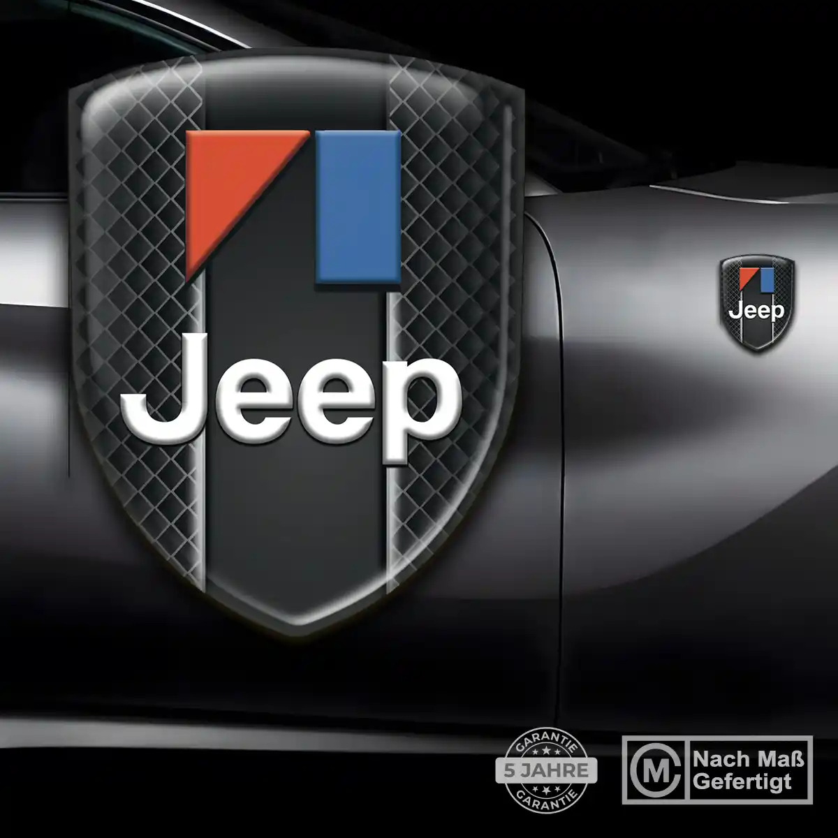 Jeep 3D Gel Aufkleber Emblem Auto Hohe Qualität