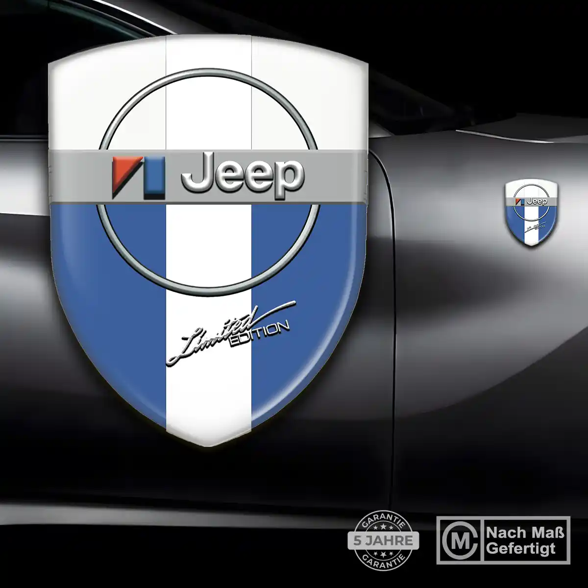 Jeep 3D Gel Aufkleber Emblem Auto Luxus-Edition