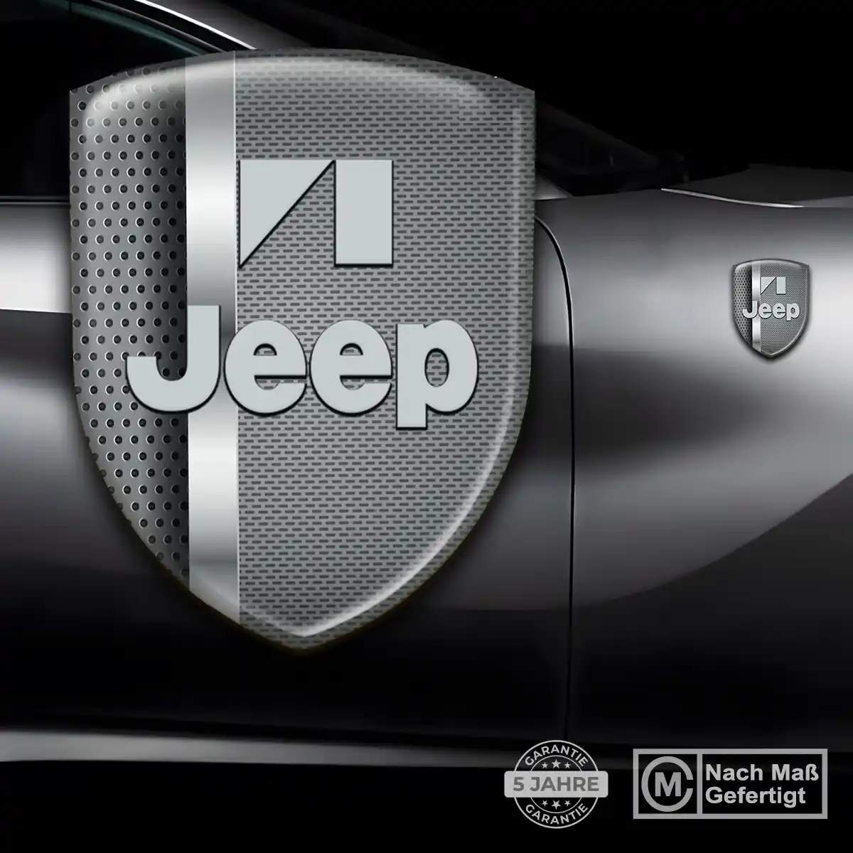 Jeep 3D Gel Aufkleber Emblem Hohe Qualität