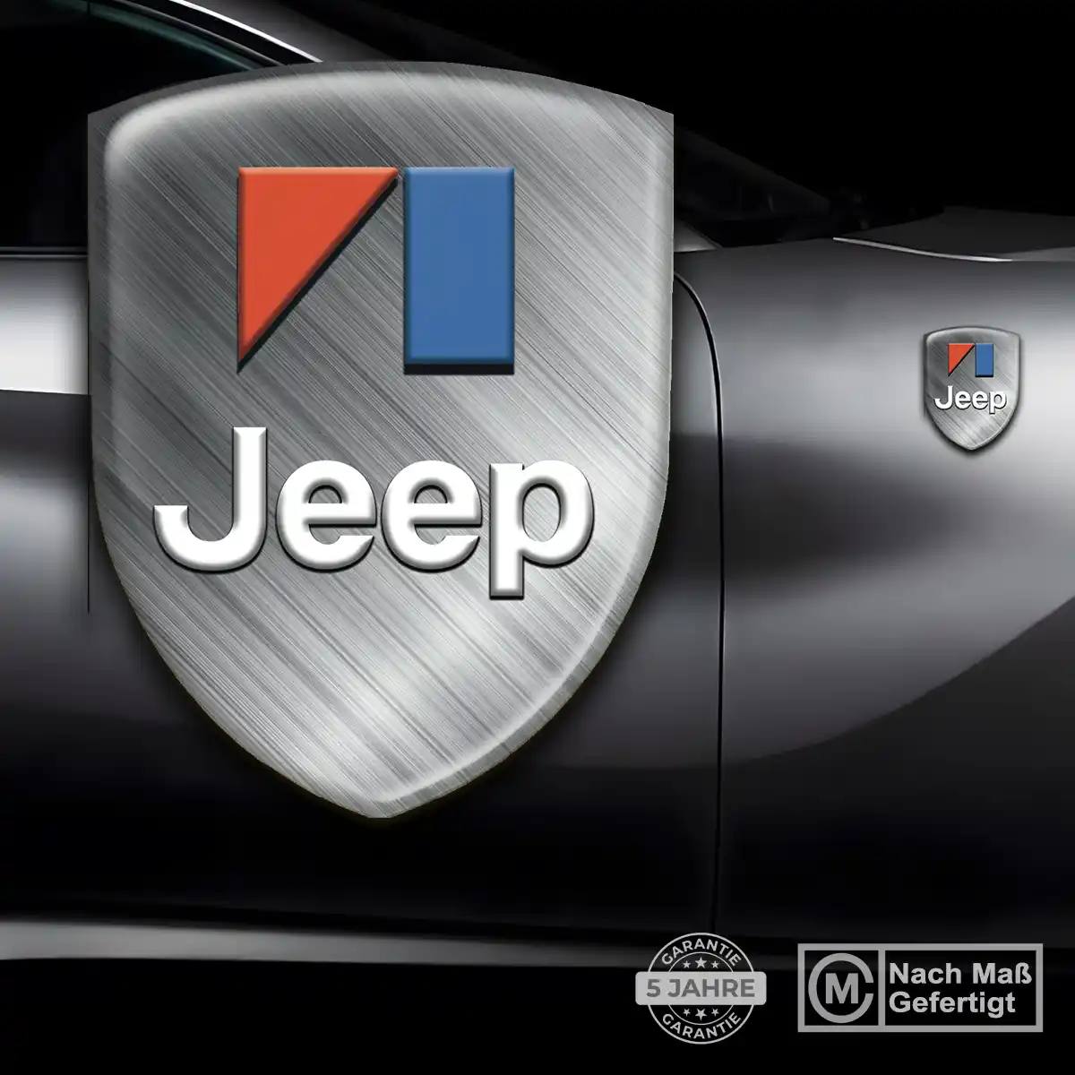 Jeep 3D Gel Aufkleber Embleme Ausdrucksstarkes Design