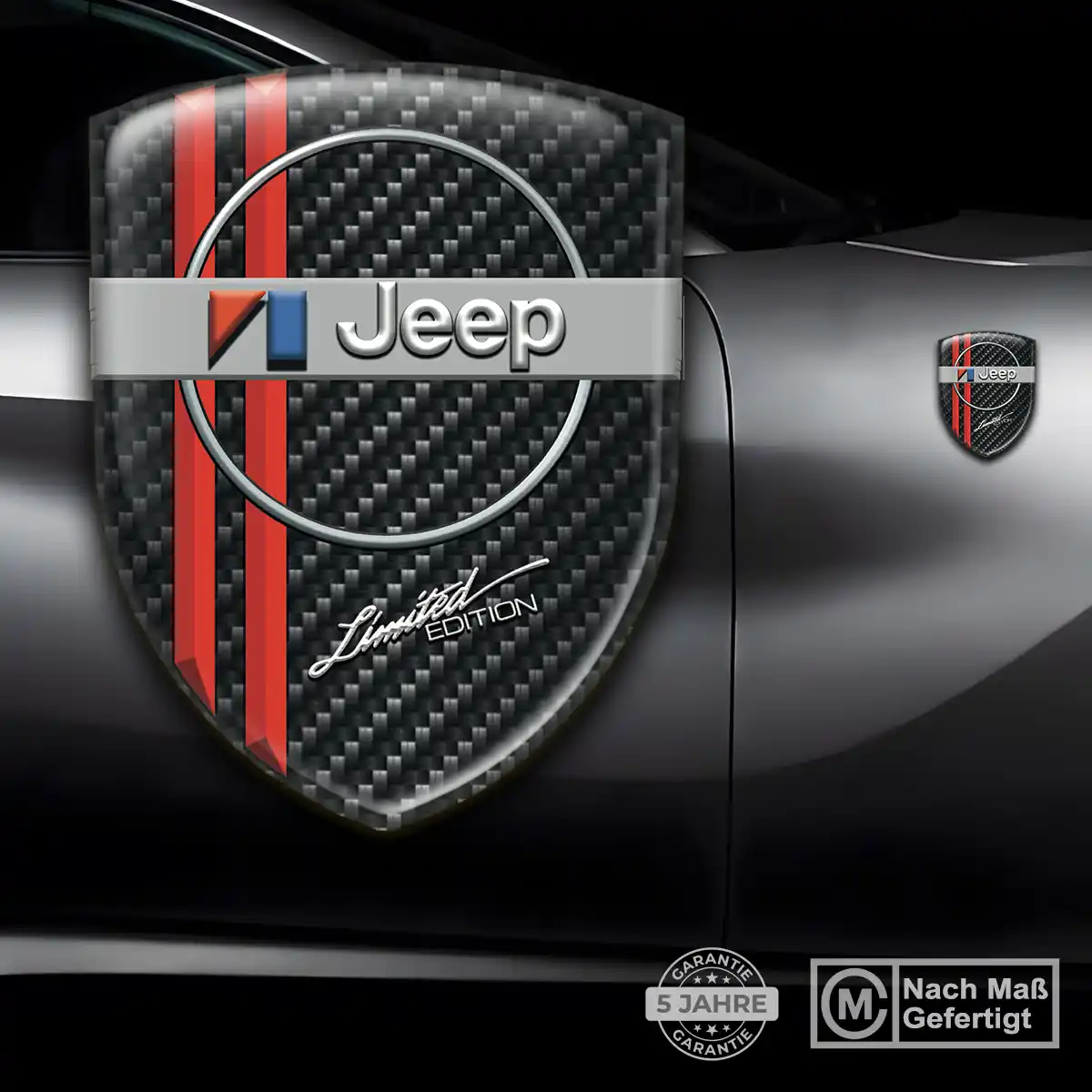 Jeep 3D Gel Aufkleber Embleme Auto Exterieurdesign