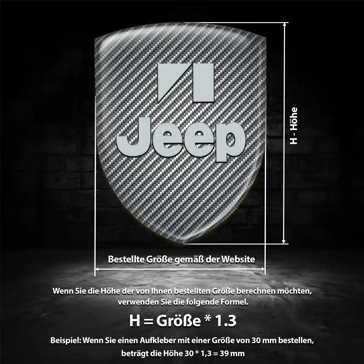 Jeep 3D Gel Aufkleber Embleme Auto Limitierte Auflage