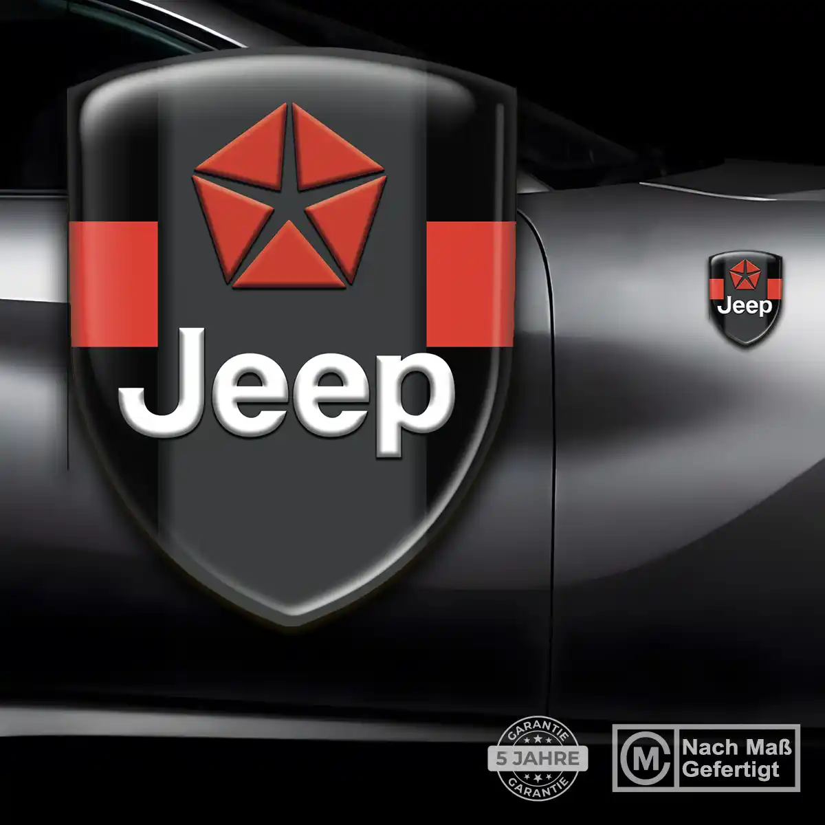 Jeep 3D Gel Aufkleber Embleme Auto Luxus-Edition