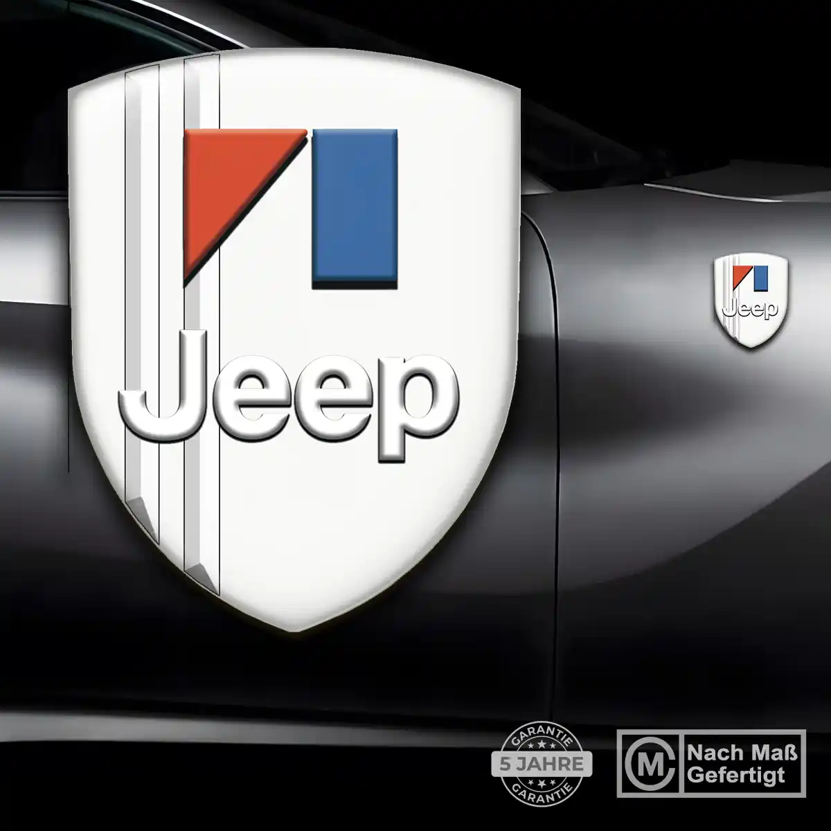 Jeep 3D Gel Aufkleber Embleme Auto Modernes Design