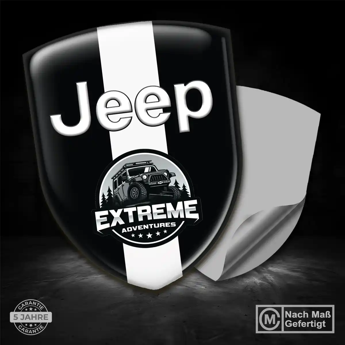 Jeep 3D Gel Aufkleber Embleme Erstklassige Qualität