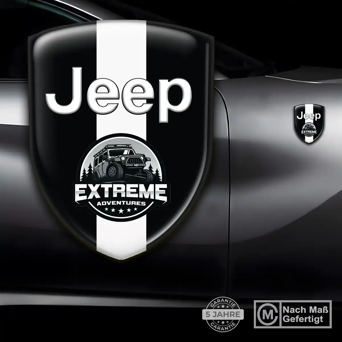 Jeep 3D Gel Aufkleber Embleme Erstklassige Qualität