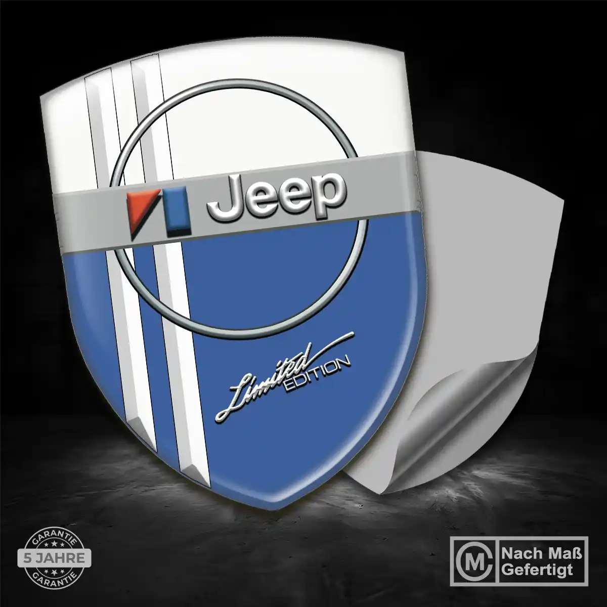 Jeep 3D Gel Aufkleber Hohe Qualität