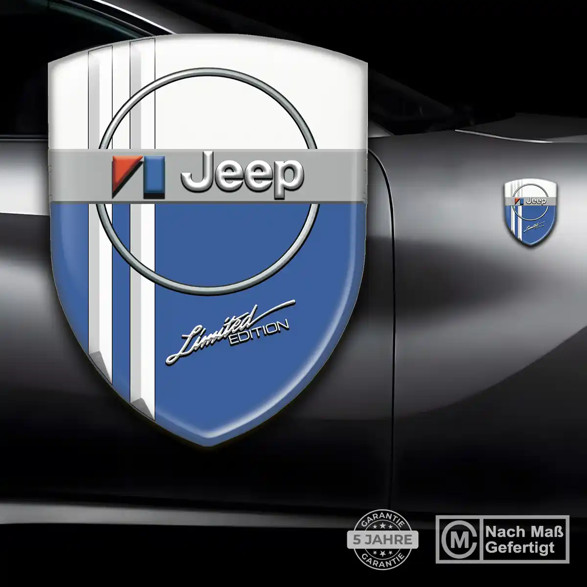 Jeep 3D Gel Aufkleber Hohe Qualität