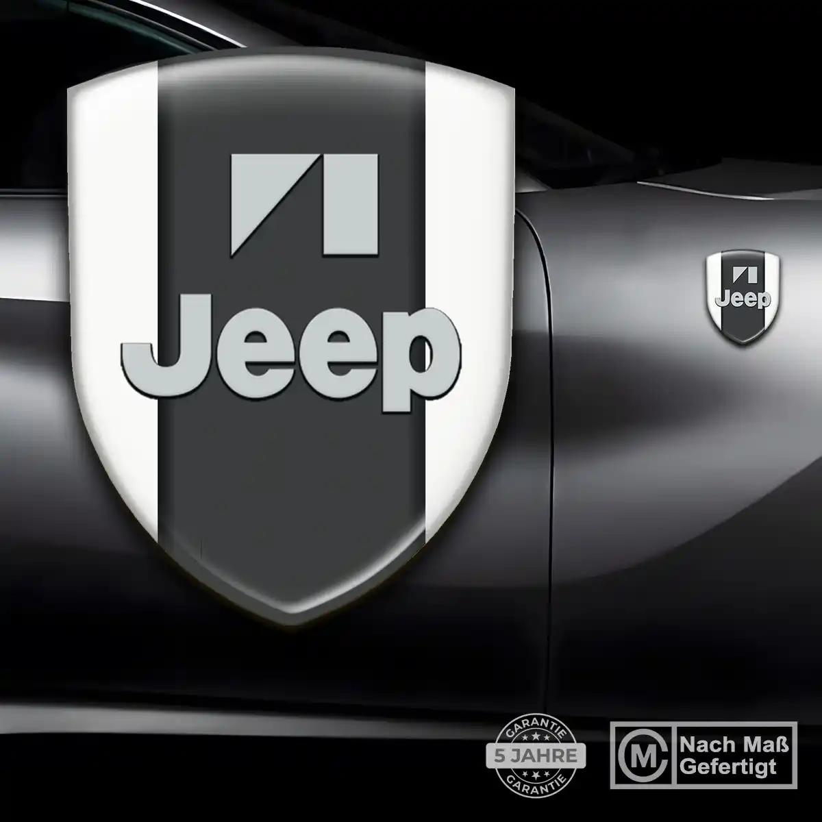 Jeep 3D Gel Aufkleber Premium-Edition