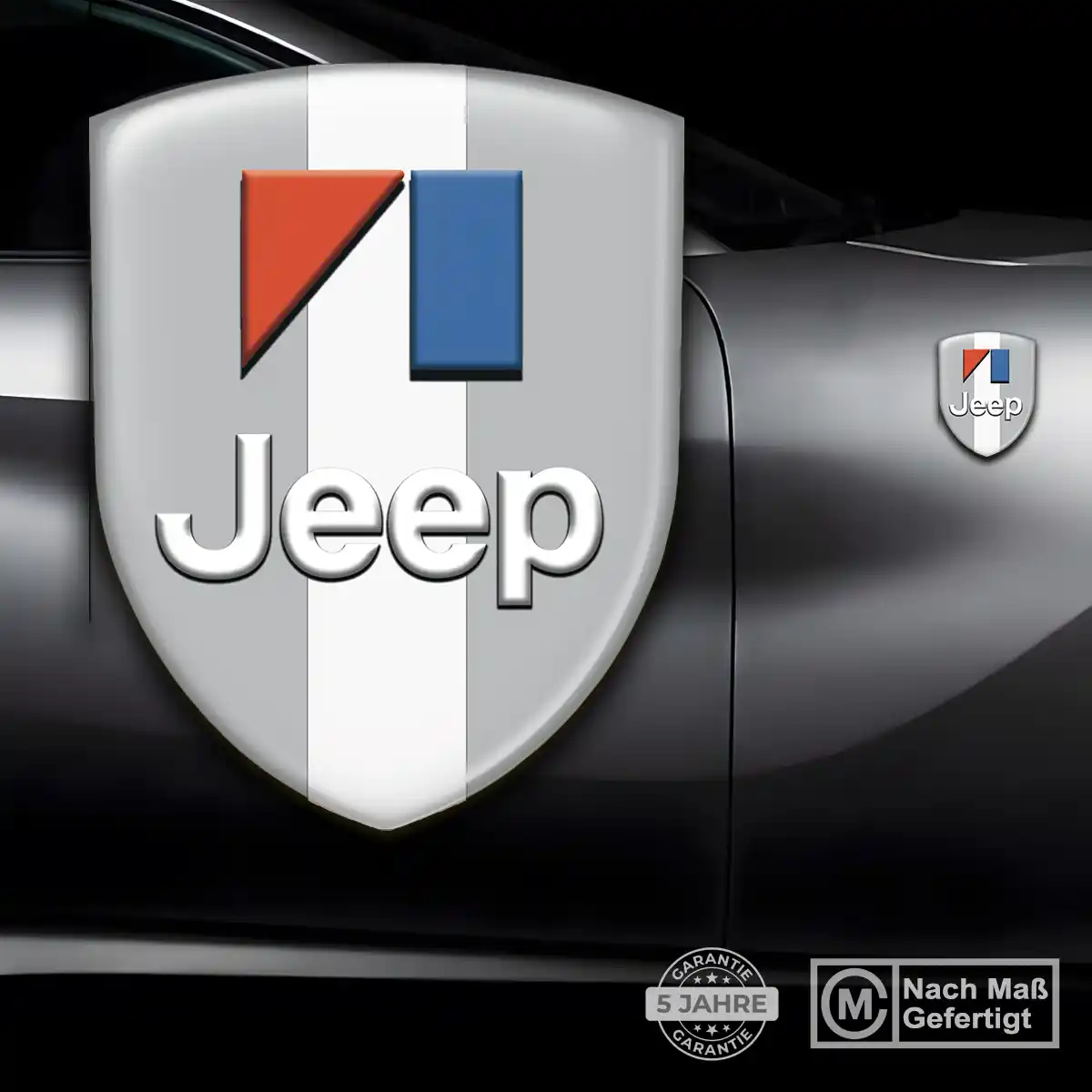 Jeep Aufkleber 3D Gel Emblem Auto Hochwertiges Harz