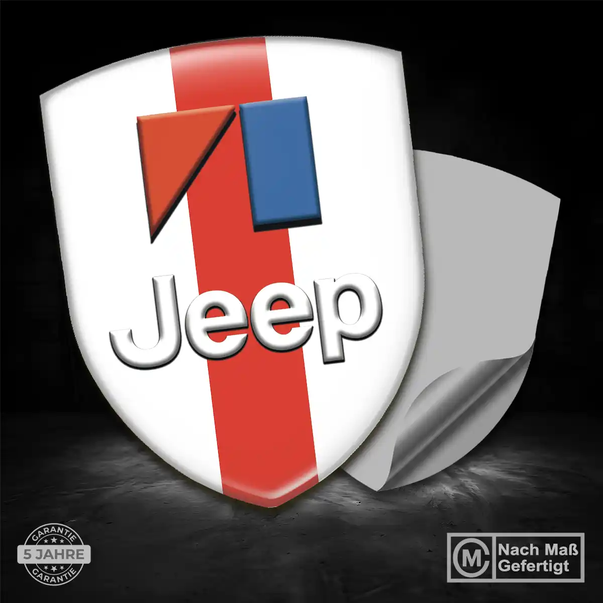 Jeep Aufkleber 3D Gel Emblem Auto Interieurdesign
