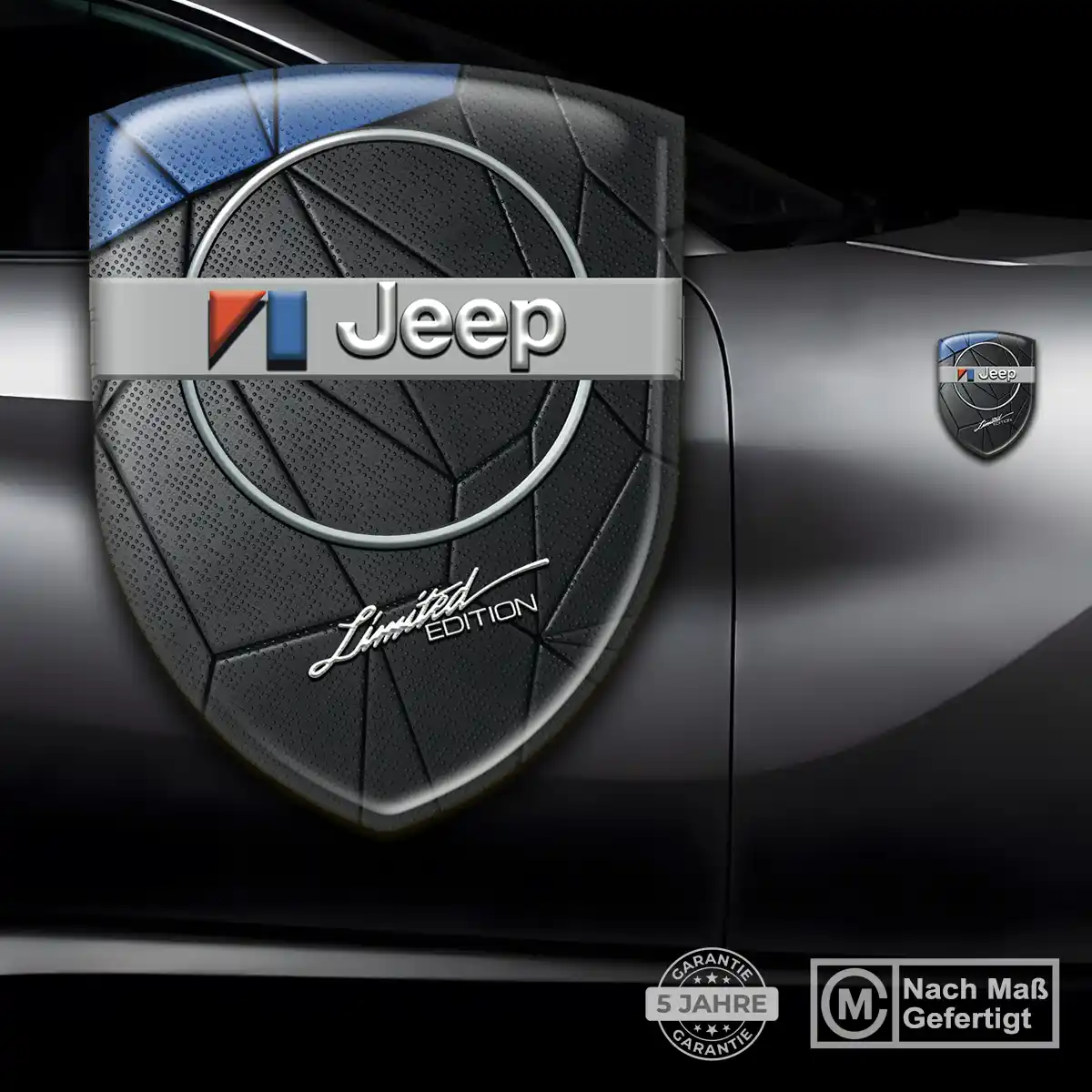 Jeep Aufkleber 3D Gel Emblem Auto Modernes Design