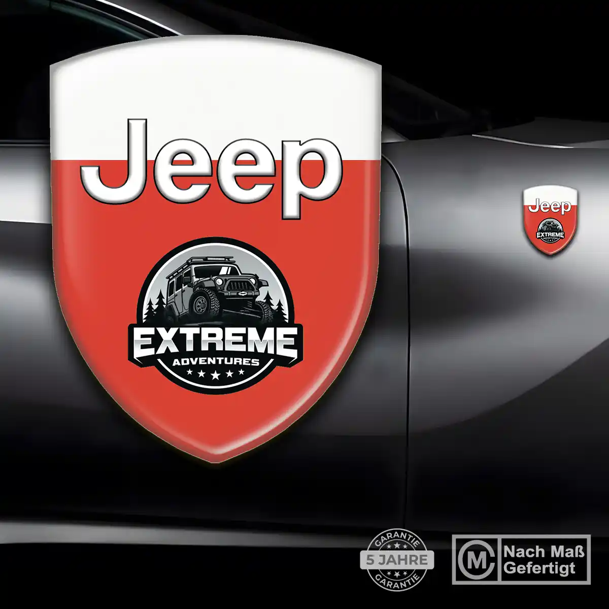 Jeep Aufkleber 3D Gel Emblem Erstklassige Qualität