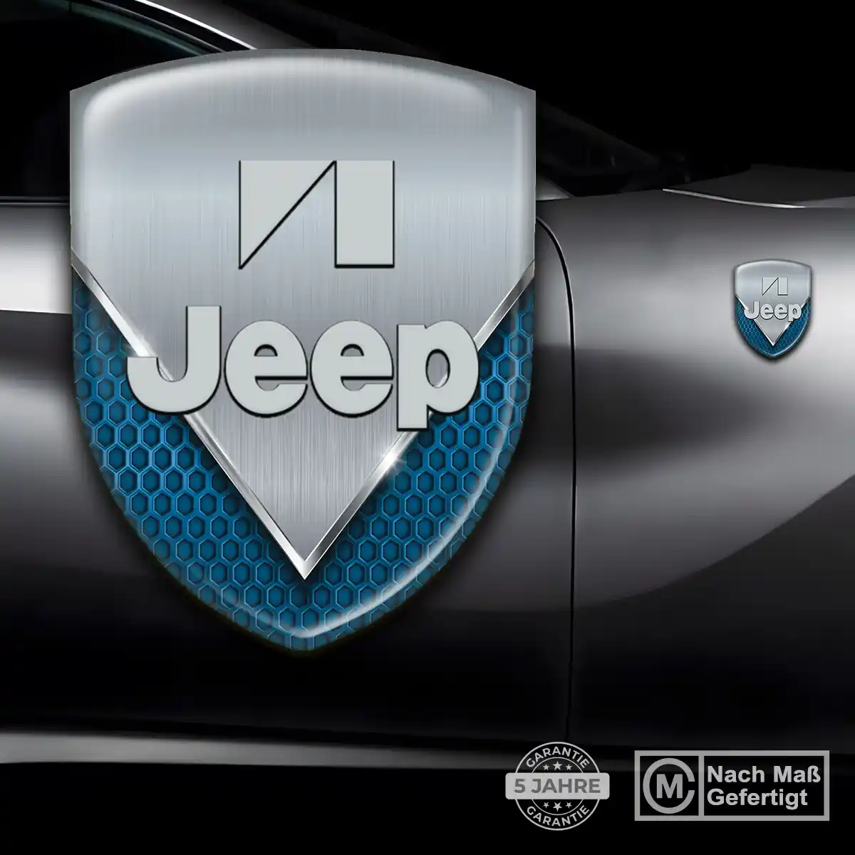 Jeep Aufkleber 3D Gel Emblem Exterieurdesign