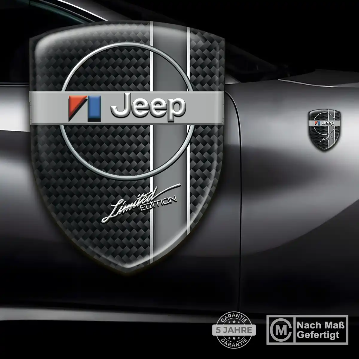 Jeep Aufkleber 3D Gel Emblem Hohe Qualität