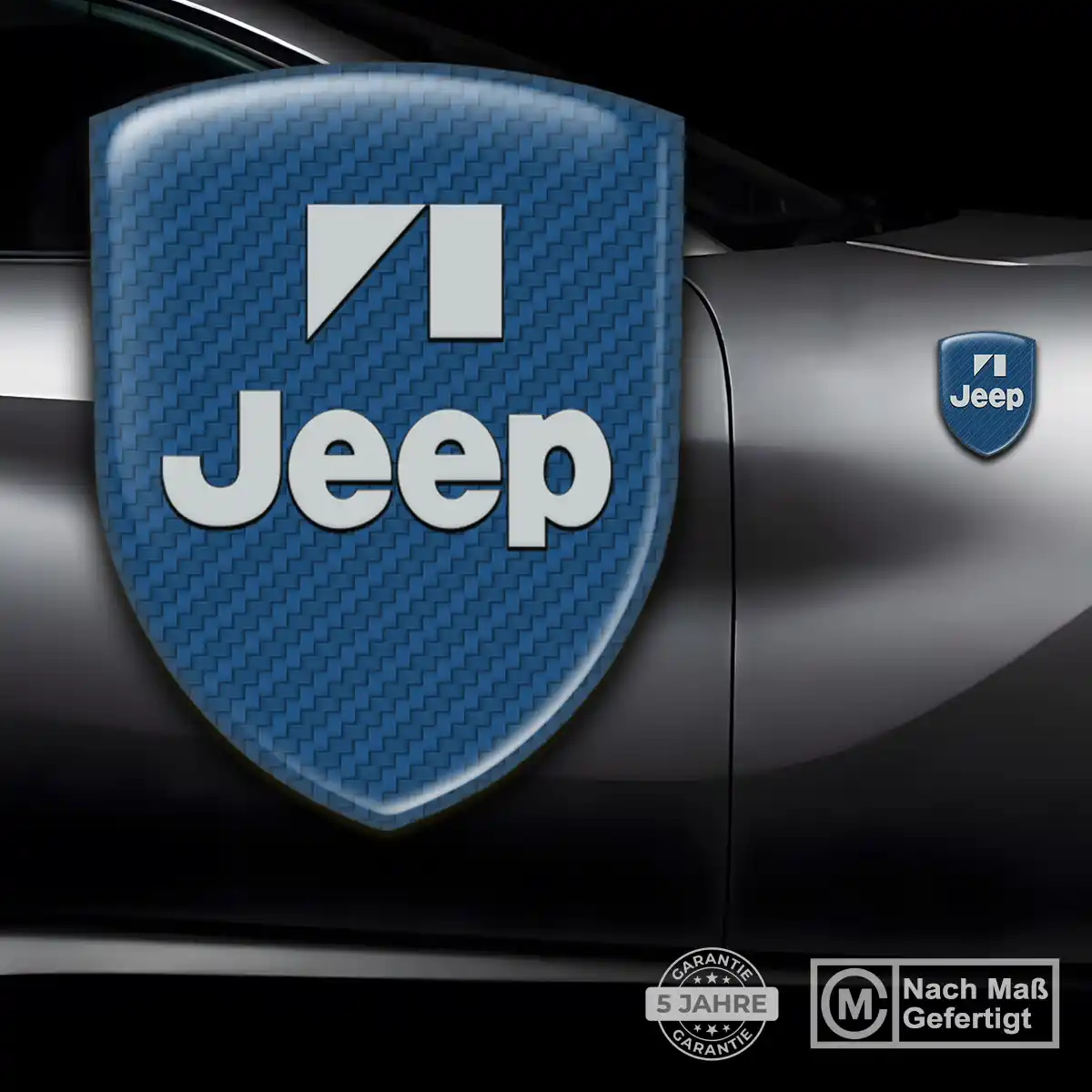 Jeep Aufkleber 3D Gel Emblem Premium-Edition