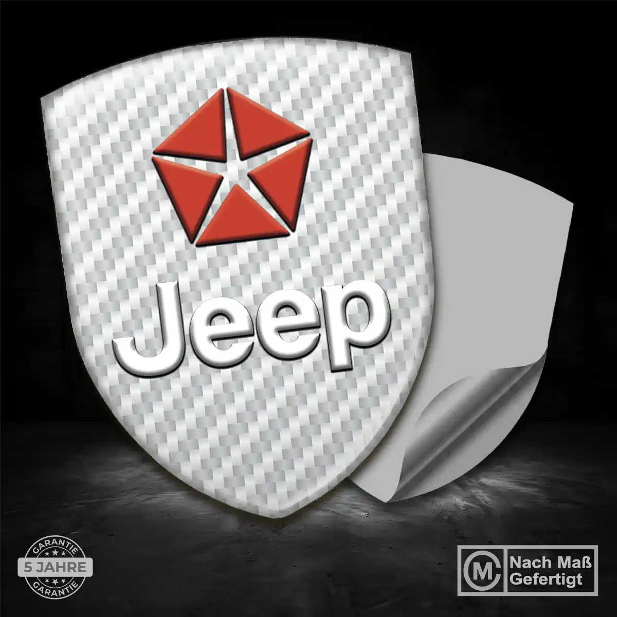 Jeep Aufkleber 3D Gel Embleme Auto Exterieurdesign