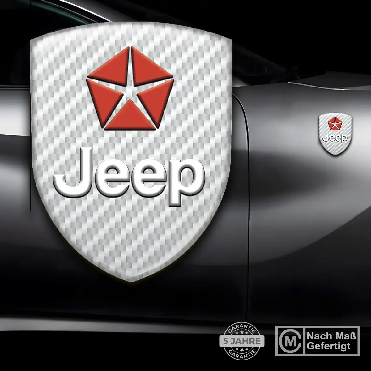 Jeep Aufkleber 3D Gel Embleme Auto Exterieurdesign