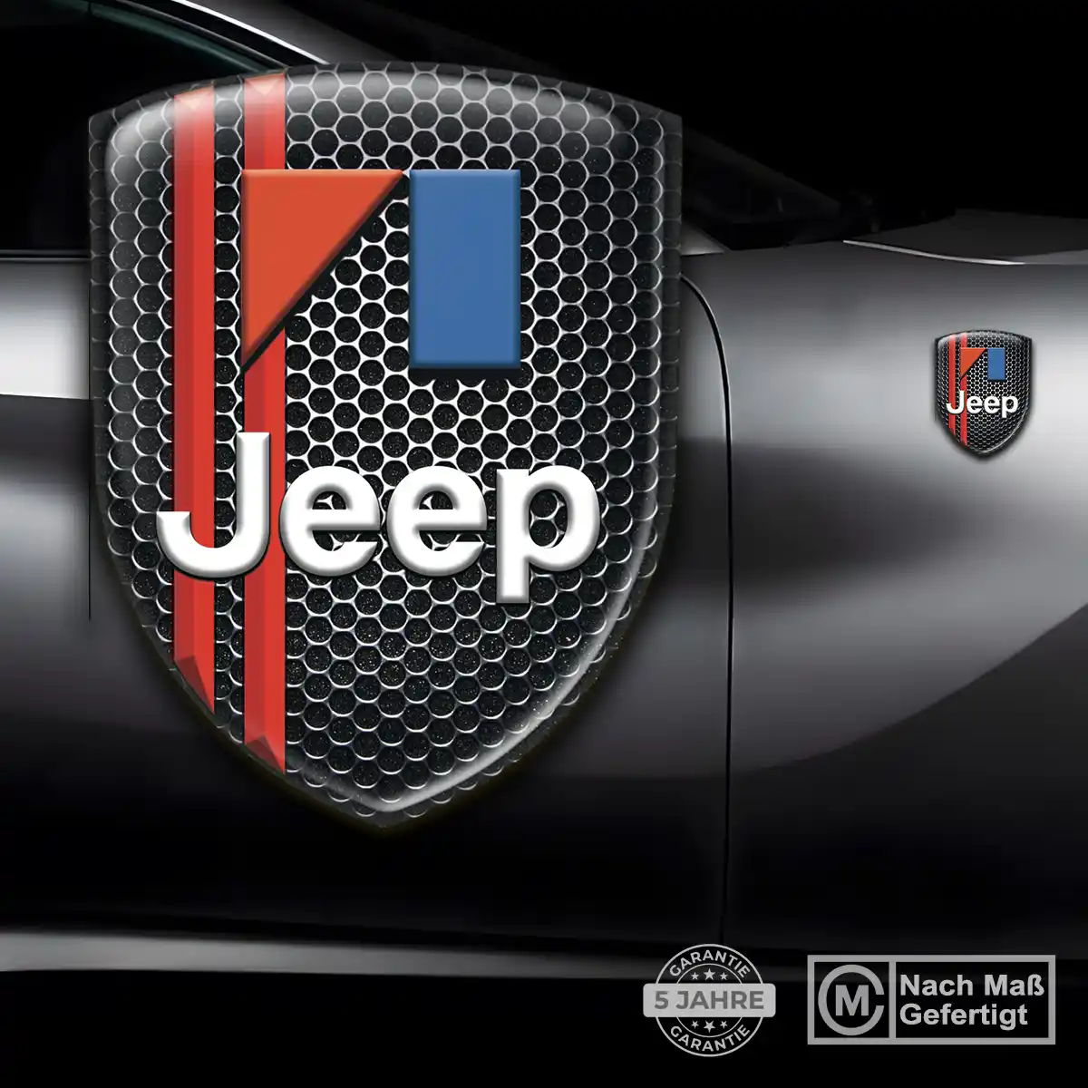 Jeep Aufkleber 3D Gel Embleme Auto Luxus-Edition