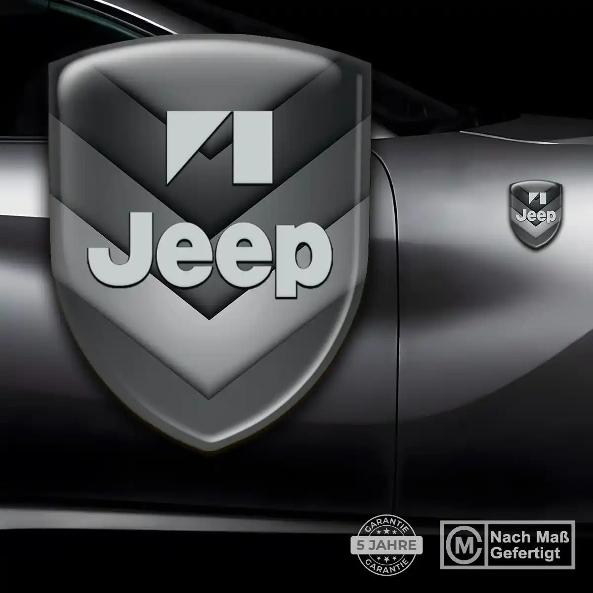 Jeep Aufkleber 3D Gel Embleme Auto Tuningfahrzeug
