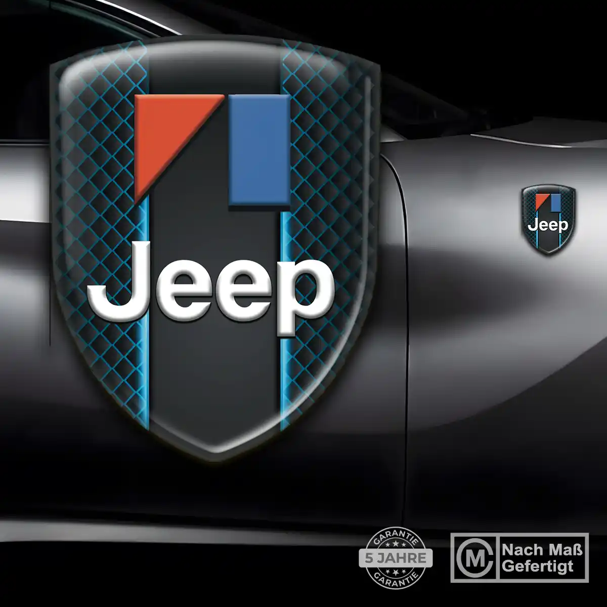 Jeep Aufkleber 3D Gel Embleme Exterieurdesign