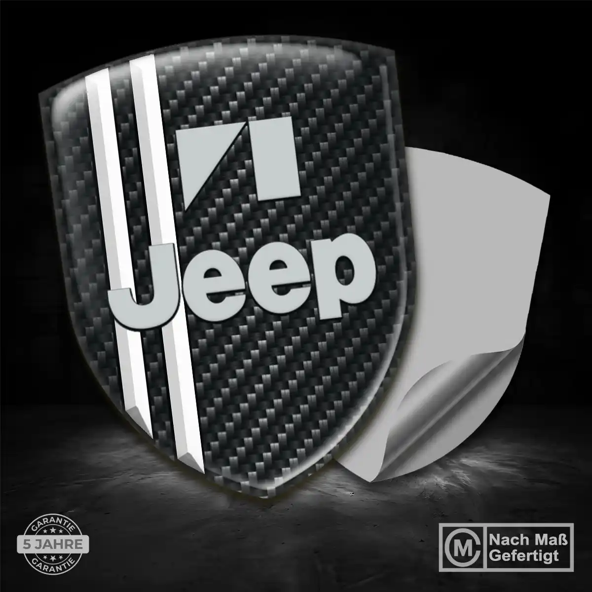 Jeep Aufkleber 3D Gel Embleme Markenedition