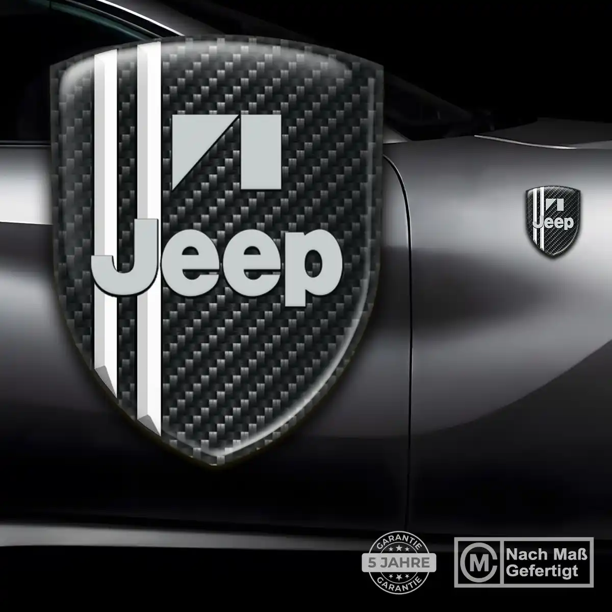 Jeep Aufkleber 3D Gel Embleme Markenedition