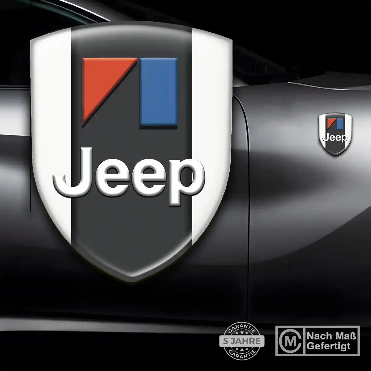 Jeep Aufkleber 3D Gel Embleme Tuningfahrzeug