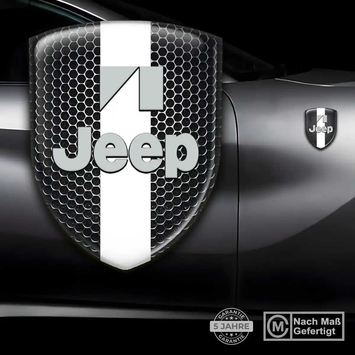 Jeep Aufkleber 3D Gel Silikon Auto Luxus-Edition