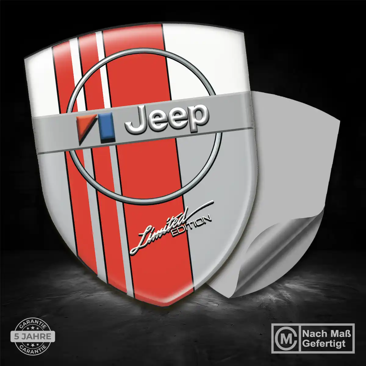 Jeep Aufkleber 3D Gel Silikon Auto Modernes Design