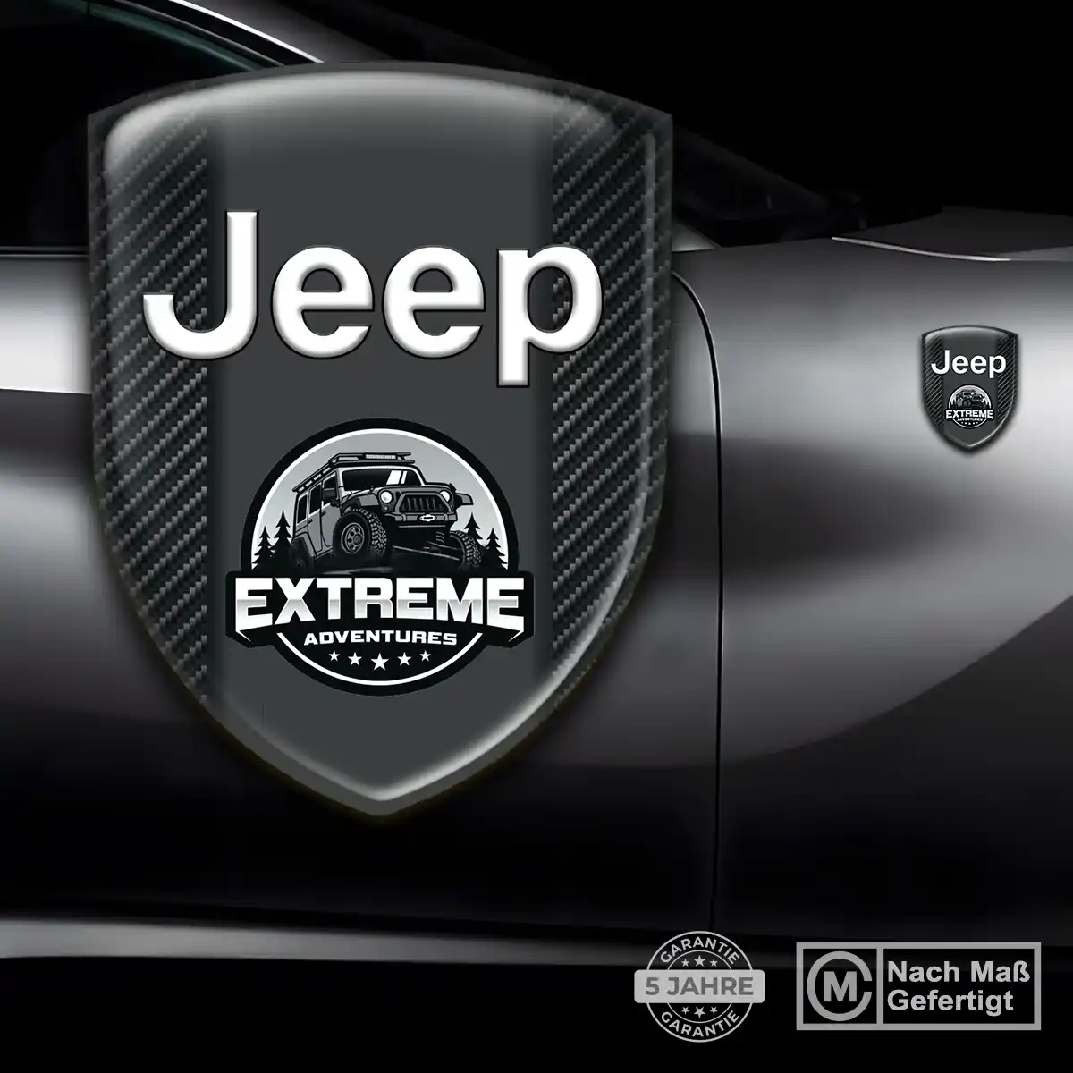 Jeep Aufkleber 3D Gel Wappen Auto Luxus-Edition
