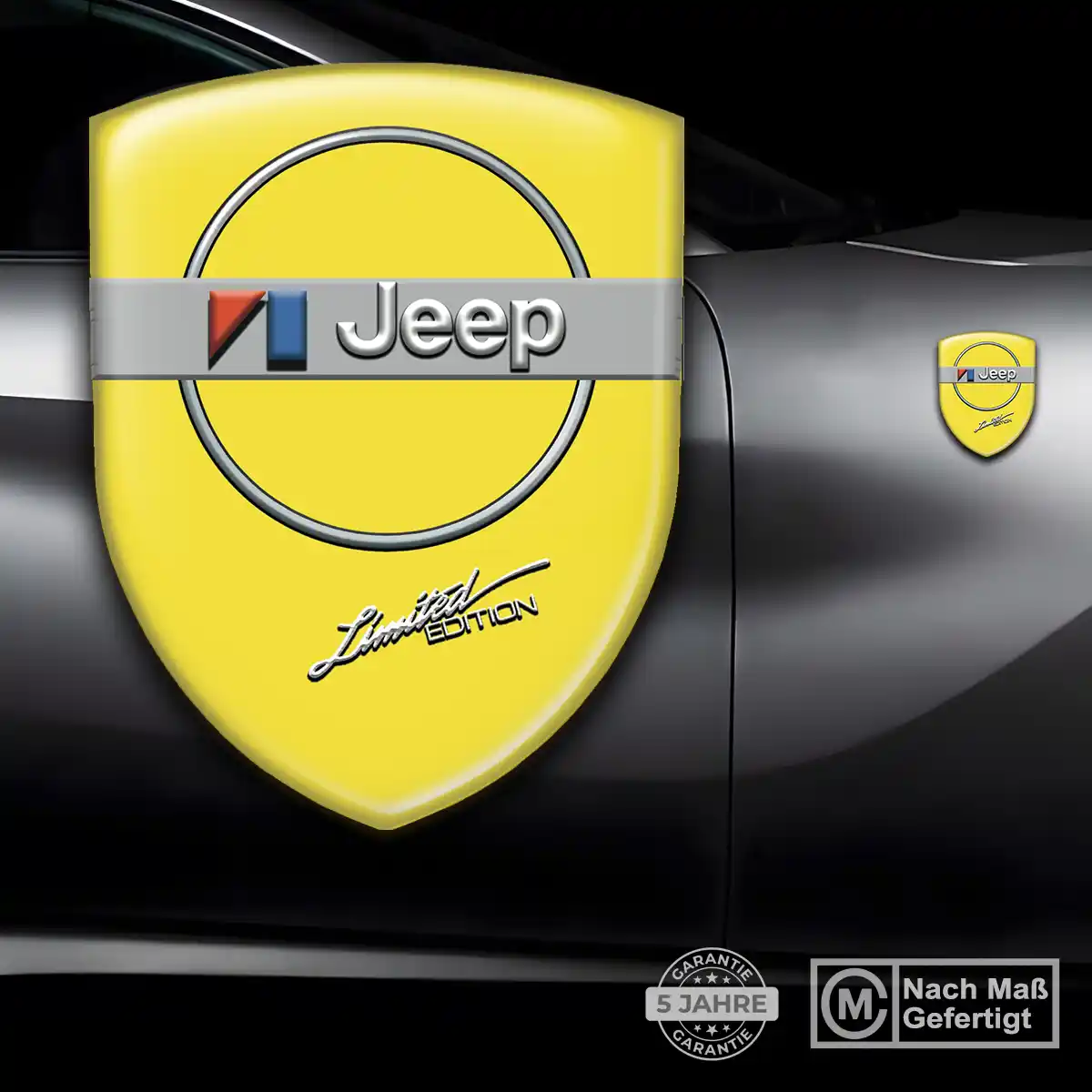 Jeep Aufkleber 3D Gel Wappen Hohe Qualität