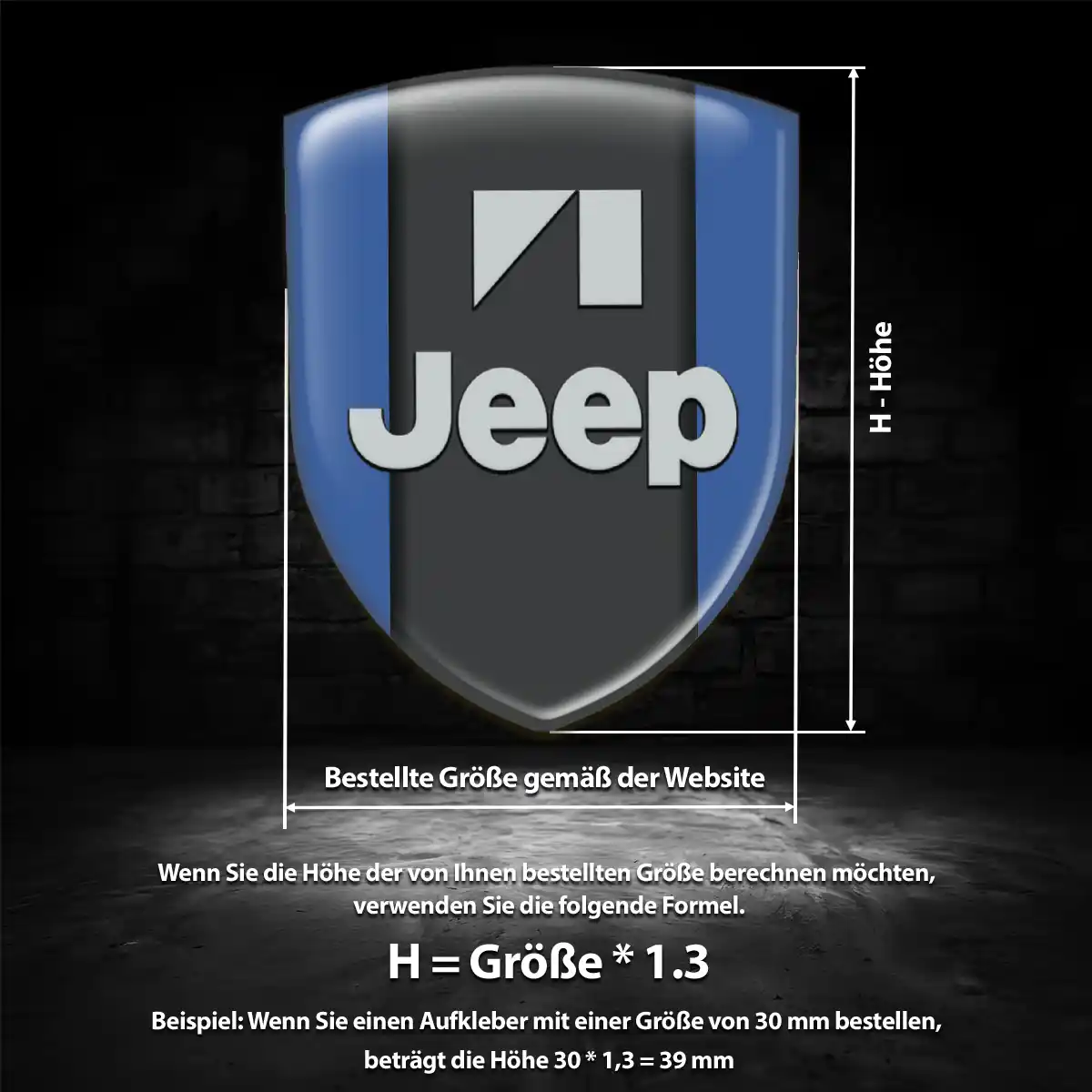 Jeep Aufkleber Ausdrucksstarkes Design