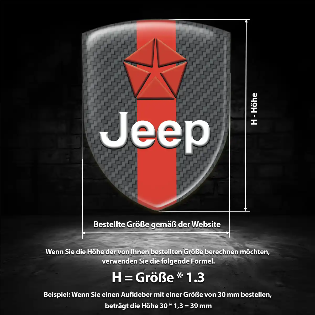 Jeep Aufkleber Auto Anspruchsvolles Design
