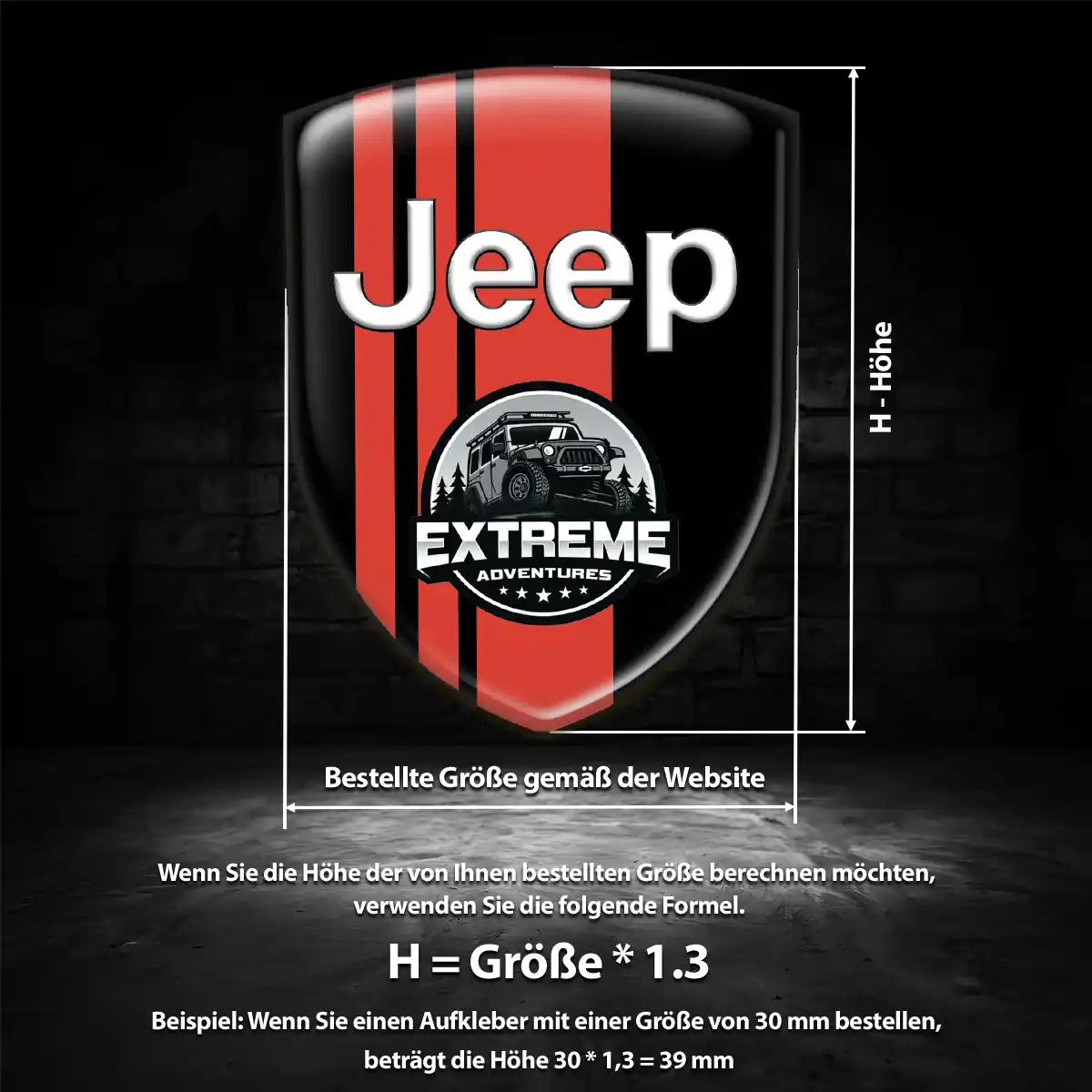 Jeep Aufkleber Auto Exterieurdesign