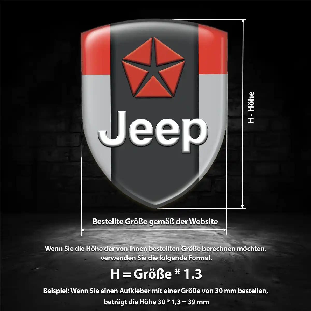 Jeep Aufkleber Auto Interieurdesign