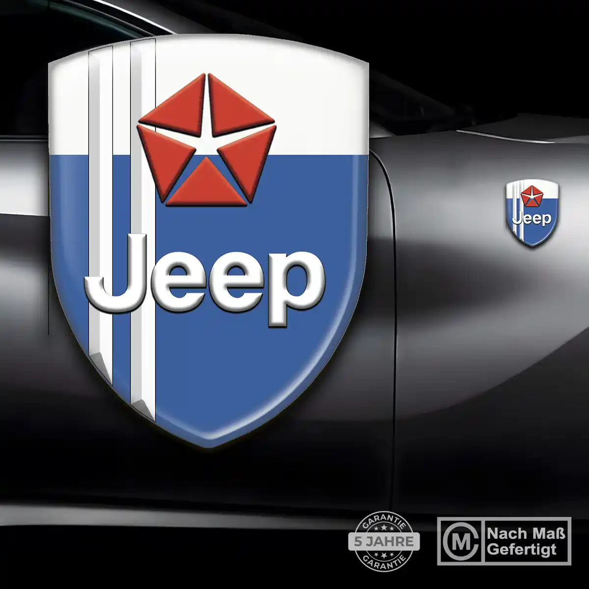 Jeep Aufkleber Auto Markenedition
