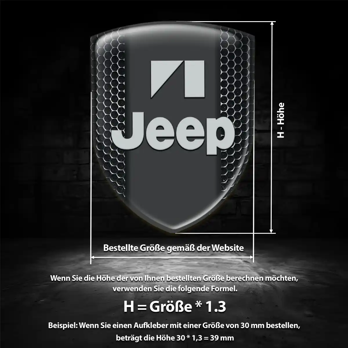 Jeep Aufkleber Auto Stilvolles Design