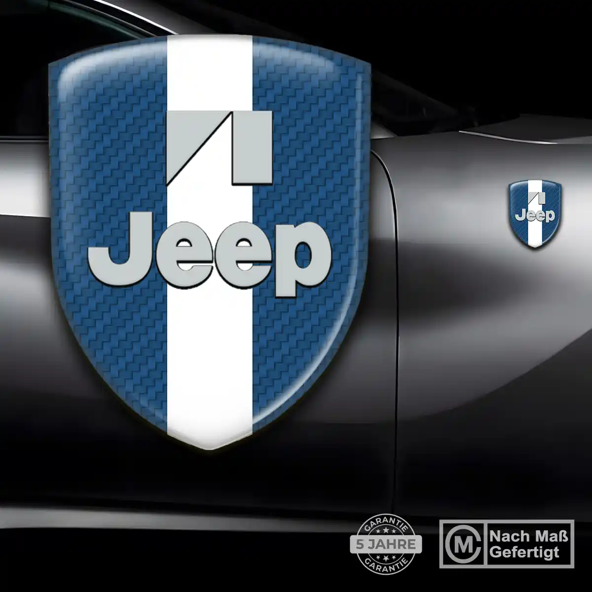 Jeep Aufkleber Edles Design