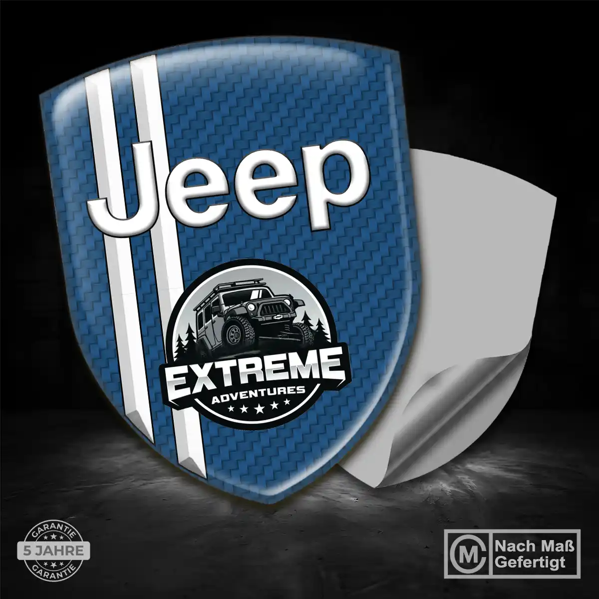 Jeep Aufkleber Emblem Ausdrucksstarkes Design