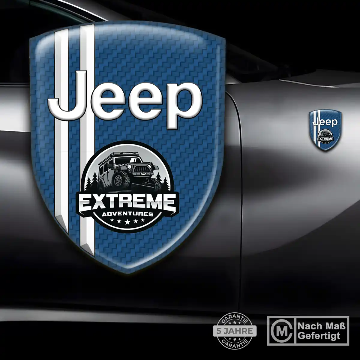 Jeep Aufkleber Emblem Ausdrucksstarkes Design