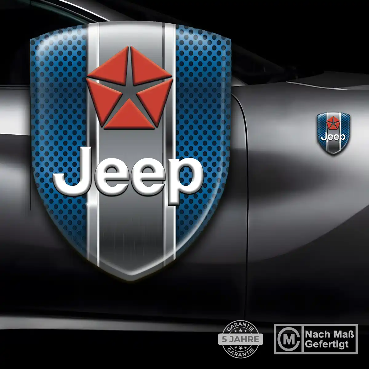 Jeep Aufkleber Emblem Auto Edles Design