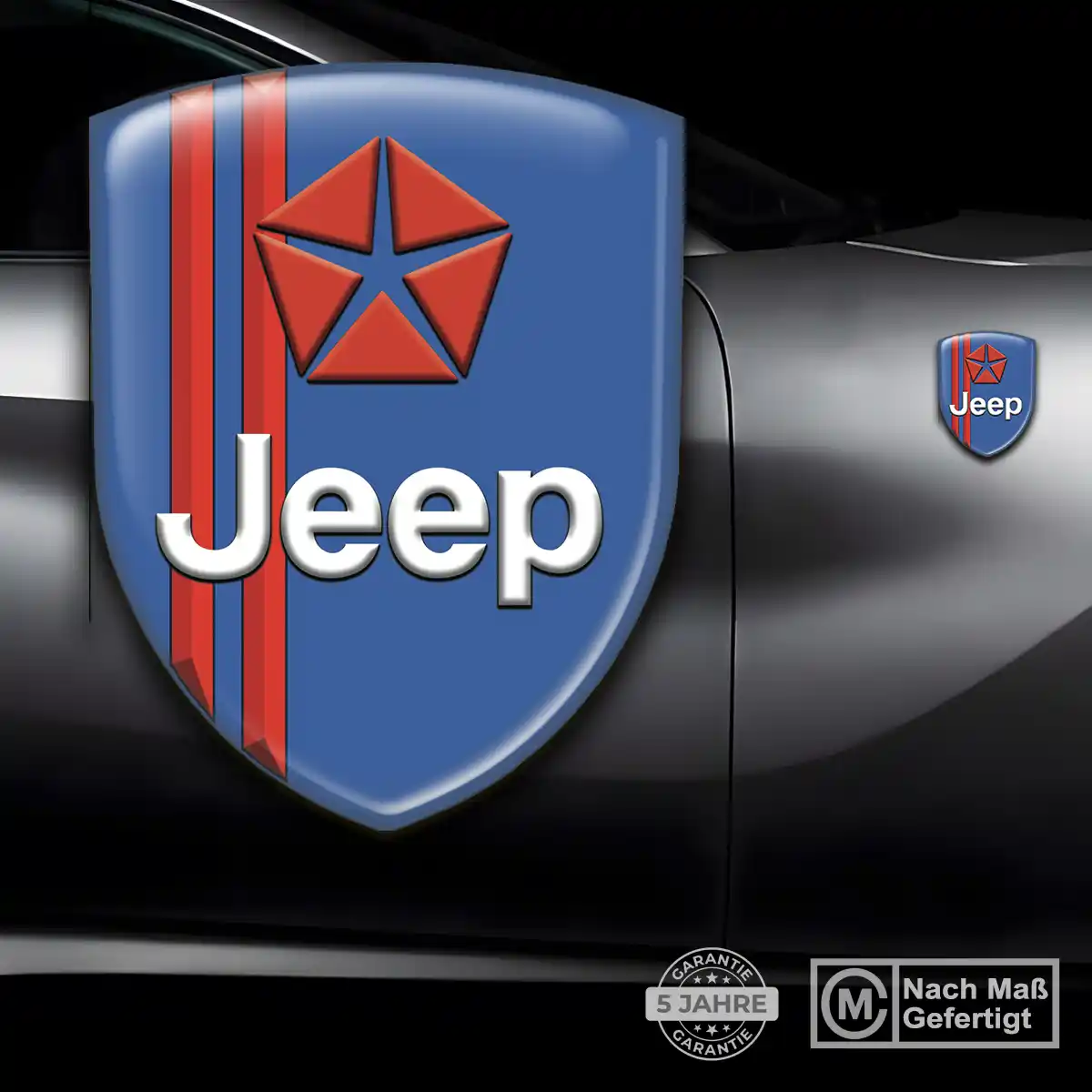 Jeep Aufkleber Emblem Auto Elegantes Design