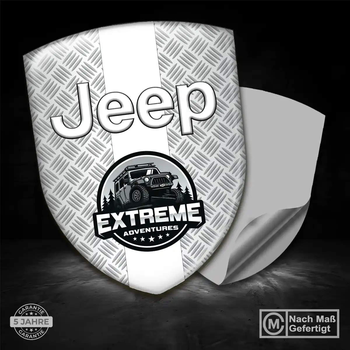 Jeep Aufkleber Emblem Auto Hochwertiges Harz