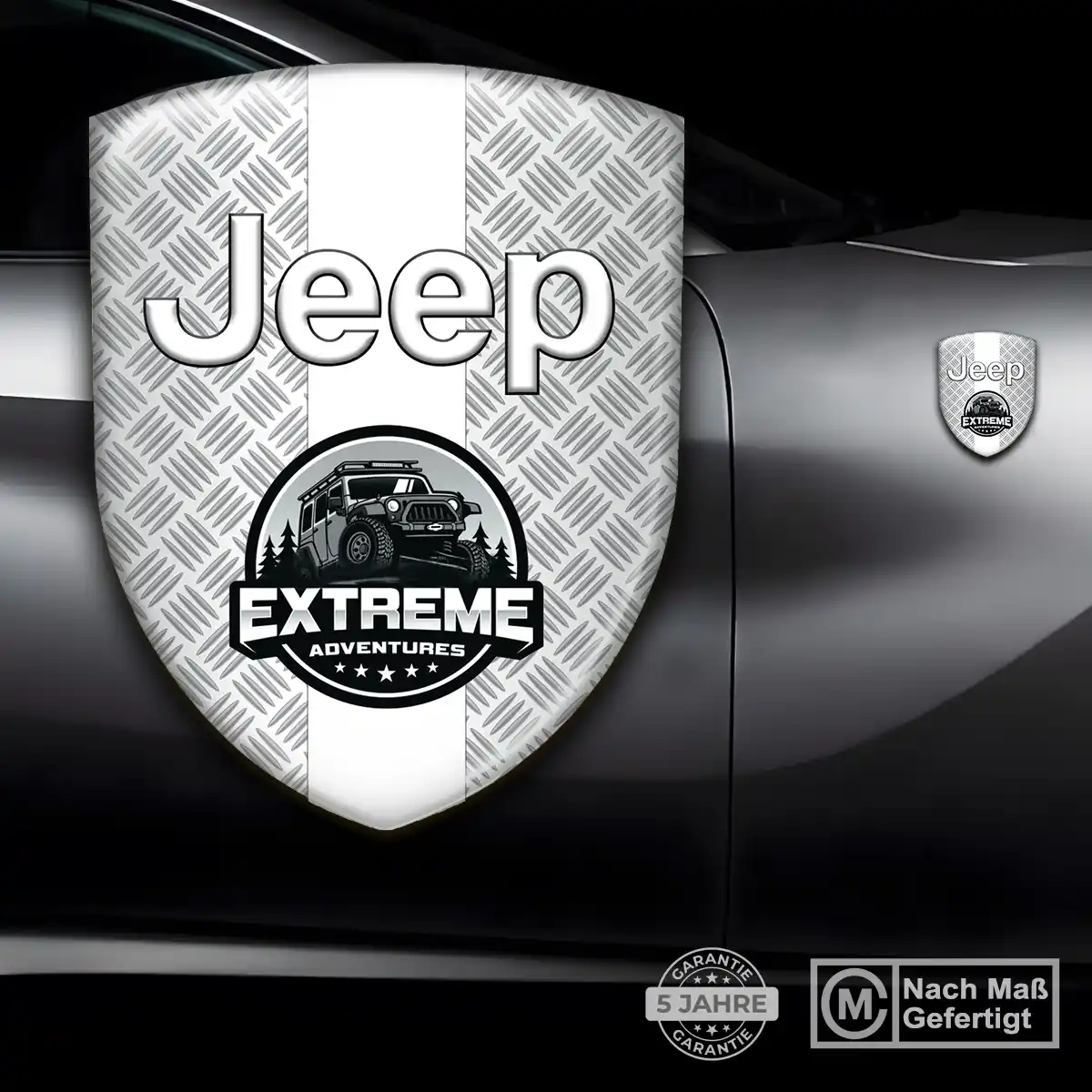 Jeep Aufkleber Emblem Auto Hochwertiges Harz