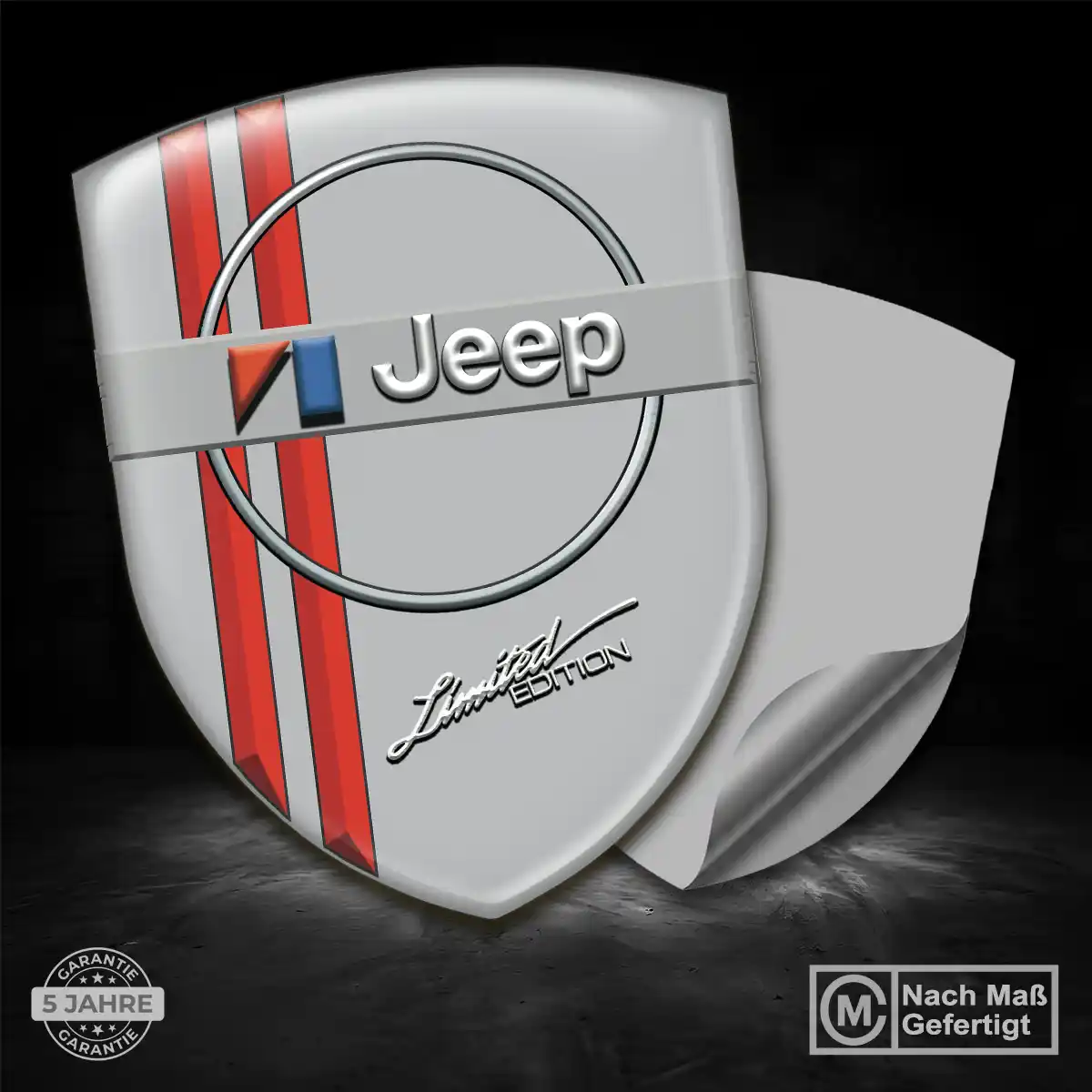 Jeep Aufkleber Emblem Auto Limitierte Auflage